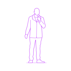 Pop Culture Comedians Dave Chappelle Stencil Svg Design File, Free Vectors File